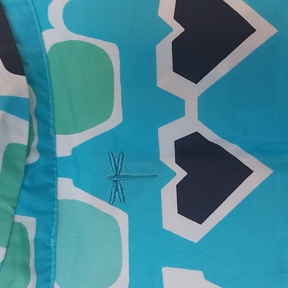 NWT Tyler Boe Novelty Sunglasses Print Popover Tunic Top 100% Cotton Size Small - Picture 3 of 8